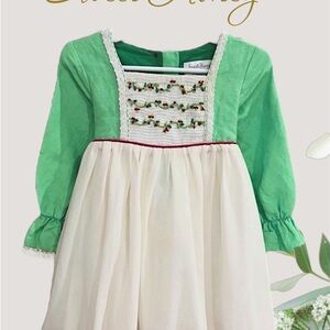 SweetHoney Girls Toddler Christmas Holiday Dress Size 2